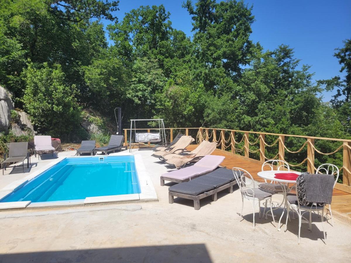 Apartments Chiara Mit Meerblick Und Pool Und Jacuzzi 洛夫兰 外观 照片