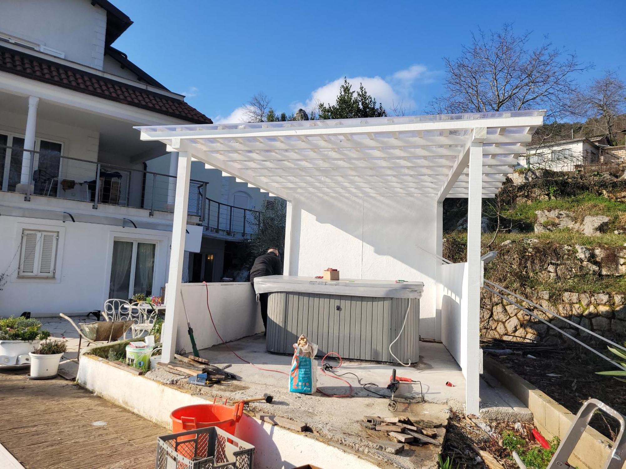 Apartments Chiara Mit Meerblick Und Pool Und Jacuzzi 洛夫兰 外观 照片